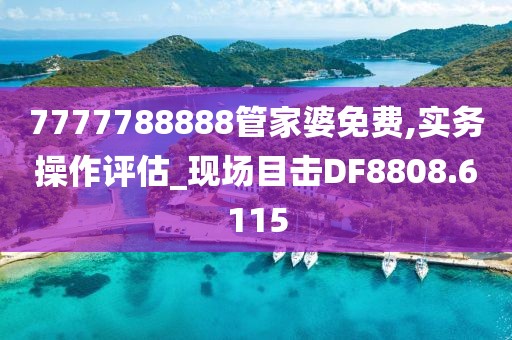 7777788888管家婆免費(fèi),實(shí)務(wù)操作評(píng)估_現(xiàn)場(chǎng)目擊DF8808.6115