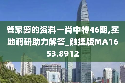 管家婆的資料一肖中特46期,實地調研助力解答_觸摸版MA1653.8912