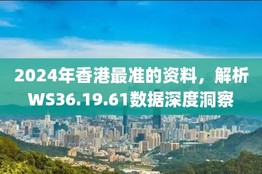 2024年香港最準(zhǔn)的資料，解析WS36.19.61數(shù)據(jù)深度洞察