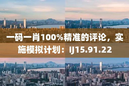 一碼一肖100%精準(zhǔn)的評論，實施模擬計劃：IJ15.91.22