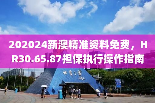 202024新澳精準(zhǔn)資料免費(fèi)，HR30.65.87擔(dān)保執(zhí)行操作指南