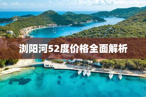 瀏陽河52度價格全面解析