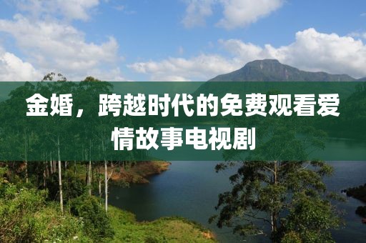 金婚，跨越時(shí)代的免費(fèi)觀看愛情故事電視劇