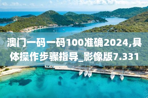 澳門一碼一碼100準(zhǔn)確2024,具體操作步驟指導(dǎo)_影像版7.331