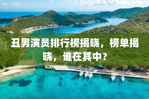 丑男演員排行榜揭曉，榜單揭曉，誰在其中？