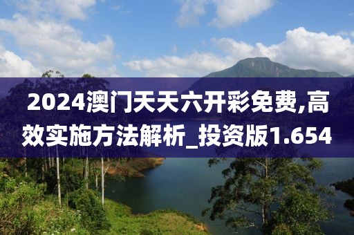 2024澳門(mén)天天六開(kāi)彩免費(fèi),高效實(shí)施方法解析_投資版1.654