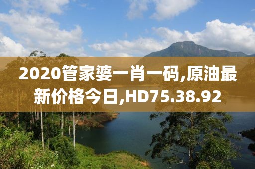 2020管家婆一肖一碼,原油最新價格今日,HD75.38.92