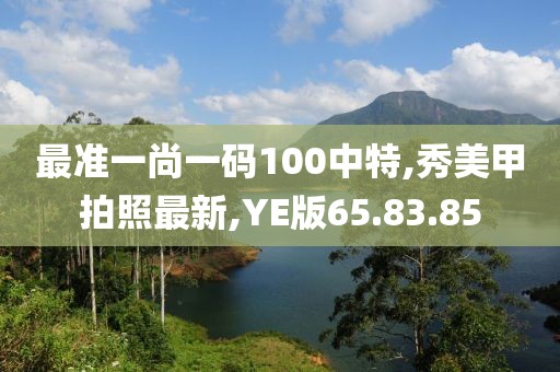 最準一尚一碼100中特,秀美甲拍照最新,YE版65.83.85