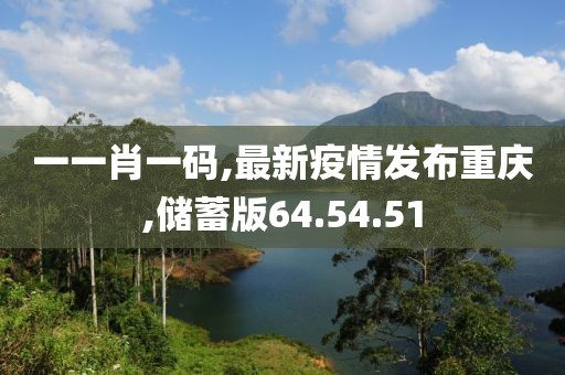 一一肖一碼,最新疫情發(fā)布重慶,儲(chǔ)蓄版64.54.51