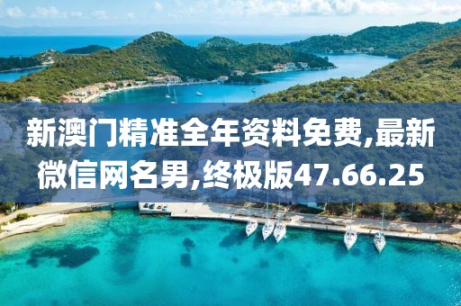 新澳門精準全年資料免費,最新微信網(wǎng)名男,終極版47.66.25