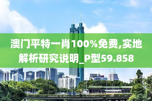 澳門平特一肖100%免費,實地解析研究說明_P型59.858